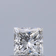 0.41 carat Princess diamond D VVS2 