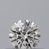 0.25 carat Round diamond E VVS1 Excellent