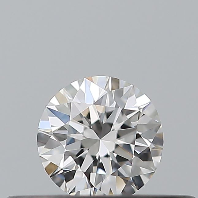 0.18 carat Round diamond F  IF Excellent