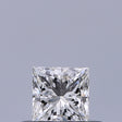 0.31 carat Princess diamond E VVS2 