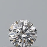 0.21 carat Round diamond D  VVS1 Excellent