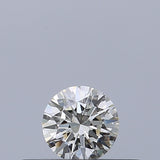 0.19 carat Round diamond G IF Excellent