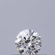 0.19 carat Round diamond D VVS1 Excellent