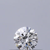 0.19 carat Round diamond D VVS1 Excellent