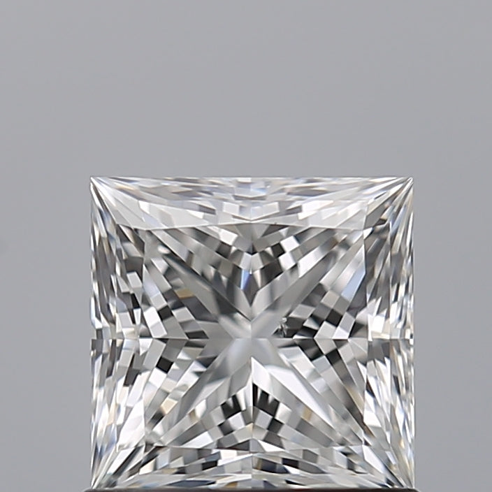 0.91 carat Princess diamond D SI1 