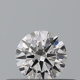 0.23 carat Round diamond E VVS2 Excellent