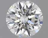 0.51 carat Round diamond J VVS2 Excellent