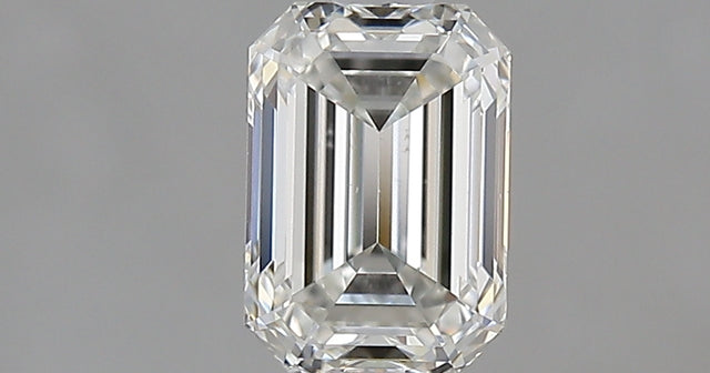 0.90 carat Emerald diamond G VVS2 Excellent