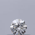 0.18 carat Round diamond F VVS2 Excellent