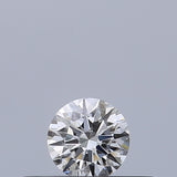 0.18 carat Round diamond F VVS1 Excellent