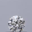 0.24 carat Round diamond F VVS1 Excellent