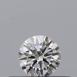 0.23 carat Round diamond D VVS2 Excellent