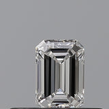 0.25 carat Emerald diamond F  VVS1