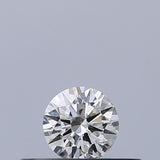 0.18 carat Round diamond E IF Excellent