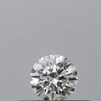 0.18 carat Round diamond E VVS2 Excellent