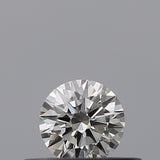 0.23 carat Round diamond F VVS1 Excellent