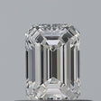0.37 carat Emerald diamond E VVS1 
