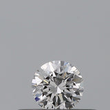 0.18 carat Round diamond D  IF Excellent