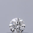 0.18 carat Round diamond E VVS2 Excellent