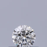 0.23 carat Round diamond F VVS1 Excellent