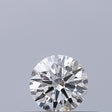 0.25 carat Round diamond E VVS2 Excellent