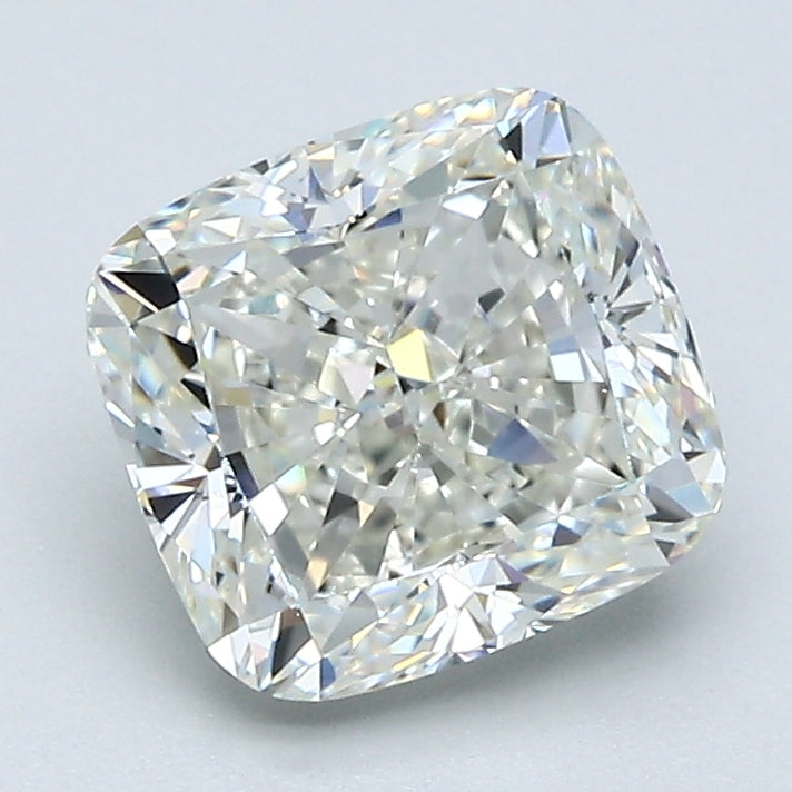 2.12 carat Cushion diamond J  VVS2