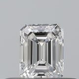 0.24 carat Emerald diamond D VVS2 