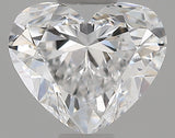0.60 carat Heart diamond D VS2 