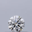 0.25 carat Round diamond E VVS1 Excellent