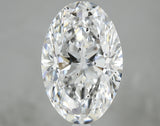 4.01 carat Oval diamond D SI2 