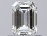 0.42 carat Emerald diamond H SI1 