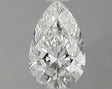 0.54 carat Pear diamond G IF 