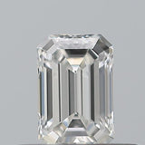 0.24 carat Emerald diamond F  VVS2