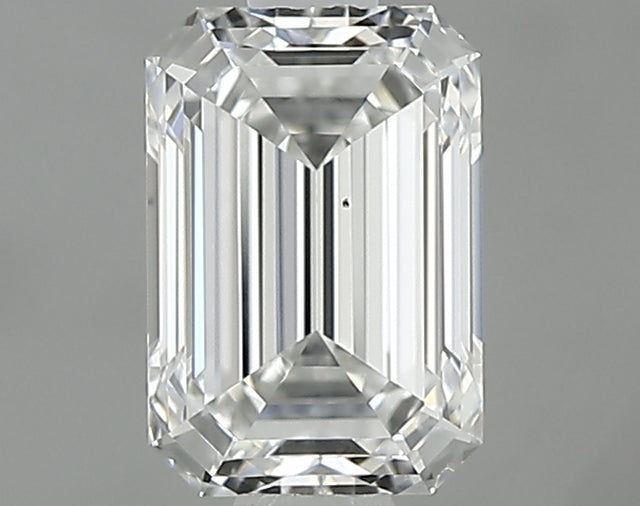 0.81 carat Emerald diamond F VS2 