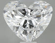0.60 carat Heart diamond D VS2 