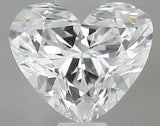 0.60 carat Heart diamond D VS2 
