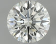 0.53 carat Round diamond K VVS2 Excellent