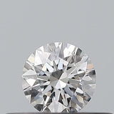0.19 carat Round diamond E  VVS1 Excellent