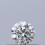 0.26 carat Round diamond D IF Excellent