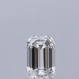 0.24 carat Emerald diamond E VVS1 