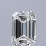 0.70 carat Emerald diamond F VVS1 Excellent