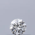 0.19 carat Round diamond E VVS2 Excellent