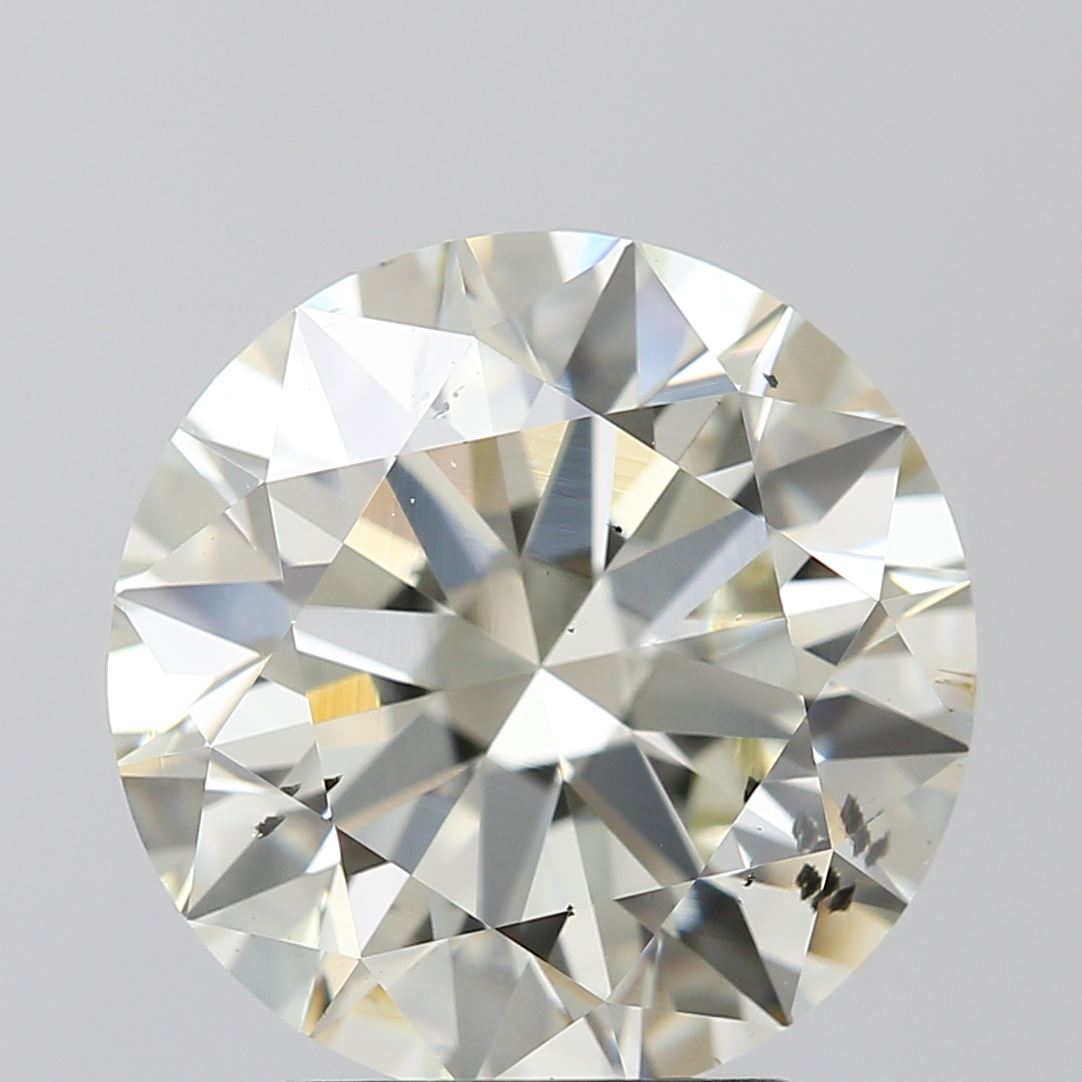 2.89 carat Round diamond K  SI1 Excellent