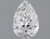 0.62 carat Pear diamond F VS1 