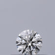 0.18 carat Round diamond E VVS1 Excellent