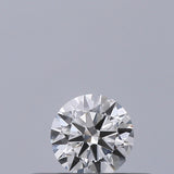 0.18 carat Round diamond E VVS1 Excellent