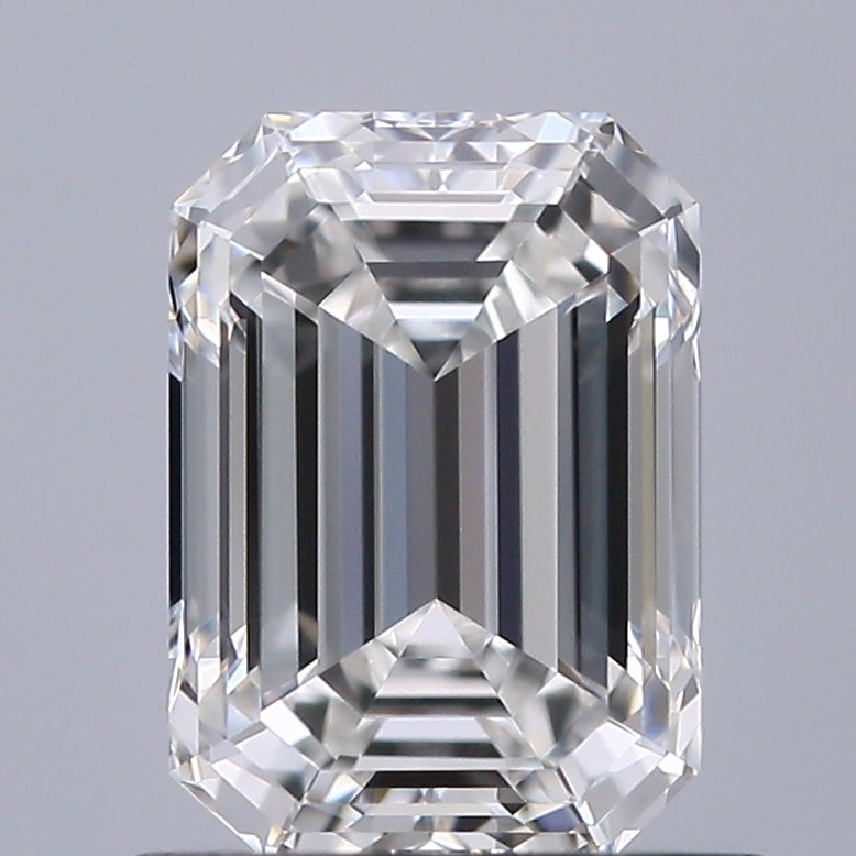 1.00 carat Emerald diamond F VVS2 