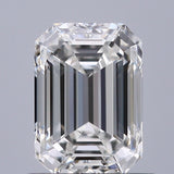 1.00 carat Emerald diamond F VVS2 
