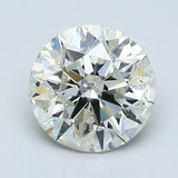 1.5 carat Round diamond K  I1 Excellent