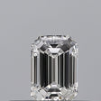 0.25 carat Emerald diamond D VVS1 